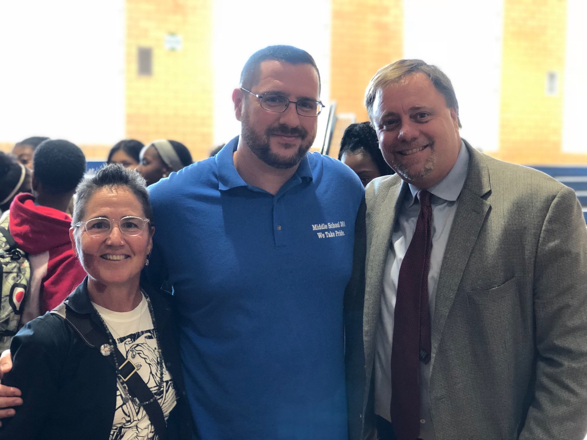 I S 381 5th Grade Students From P S 119 And P S 254 Came To I S 381 For A Day Of Fun And To Mingle With Our 8th Graders In The Picture Ms Fernandez P S 119 Principal Mr Lawler I S 381 A P Mr Norton P S 254 Principal District22bkny I S 381 5th Grade Students From P S 119 And P S 254 Came To I S 381 For A Day Of Fun And To Mingle With Our 8th Graders In The Picture Ms Fernandez P S 119 Principal Mr Lawler I S 381 A P Mr Norton P S 254 Principal District22bkny