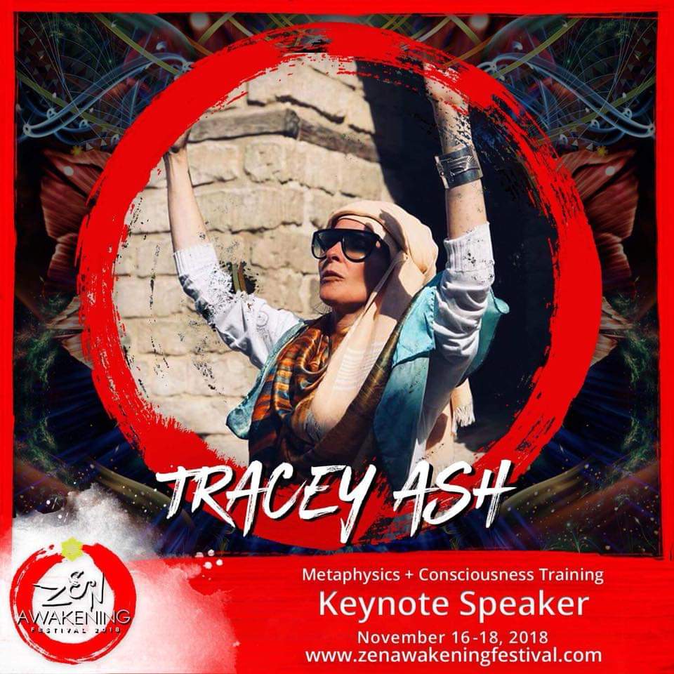 We are honored to announce the 2018 keynote speaker for Zen Awakening Festival, the incredibly high frequency <a href="/traceyash/">tracey ash</a> will be teaching the following: Meta-Physics &amp; Contact and ascension

Book your 3 day GA/ Camping ticket today for ONLY $144
tickets.holdmyticket.com/tickets/300266…