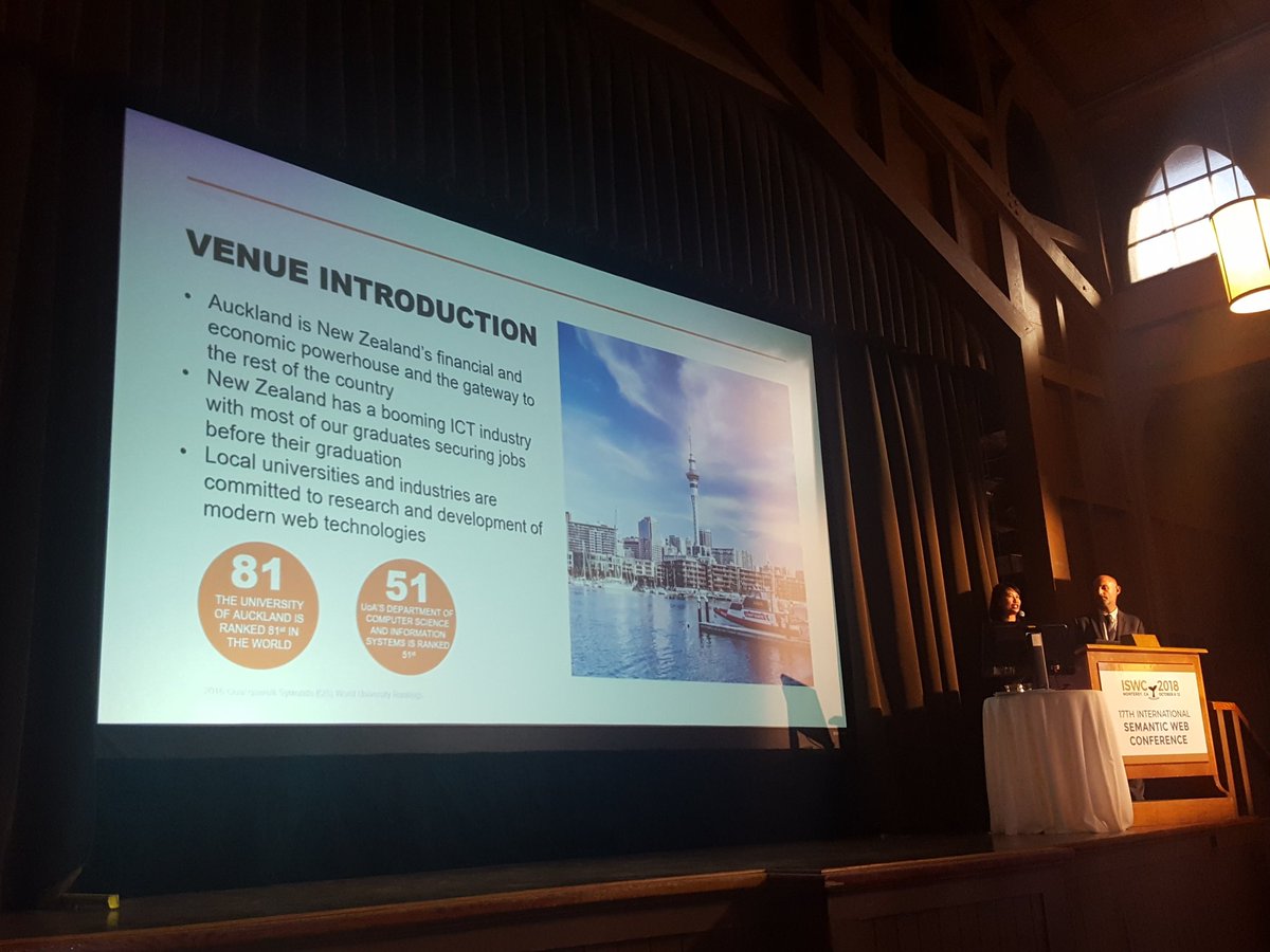 iswc2018 (@iswc2018) on Twitter photo The ISWC 2019 General Chair <a href="/fabien_gandon/">Fabien Gandon</a> presenting the details of next year's #iswc_conf The ISWC 2019 General Chair <a href="/fabien_gandon/">Fabien Gandon</a> presenting the details of next year's #iswc_conf