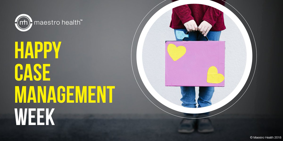 maestrohealth's tweet image. It's National Case Management Week and we'd like to recognize every #Maestronite who supports and advocates for our members every single day. Thank you for the dedication and hard work you bring not just this week but all. year. long. We appreciate you! #cmweek18