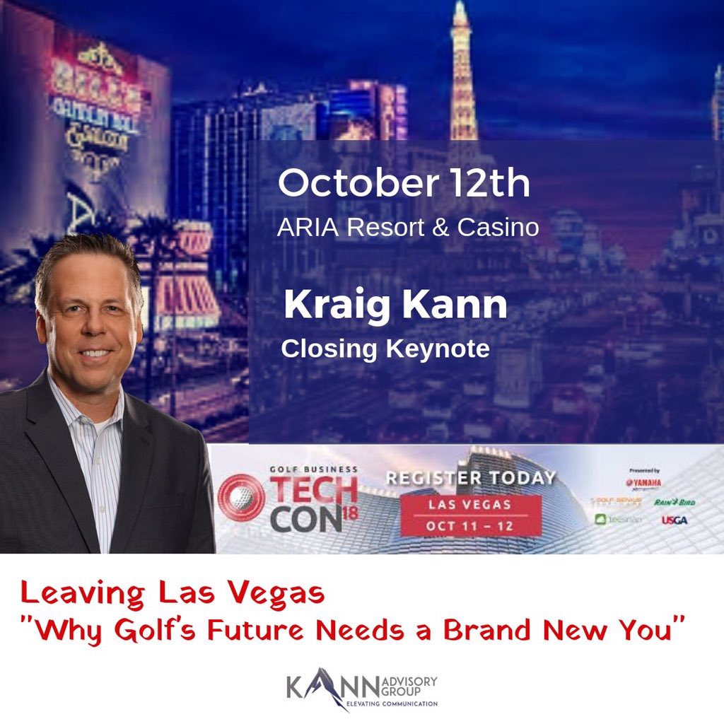 foreUP's tweet image. We&apos;re excited to hear from @KraigKann today at the@TheNGCOA&apos;s Golf Business #TechCon18  ⛳🙌

#NGCOA #golfbiz #ELEVATE
