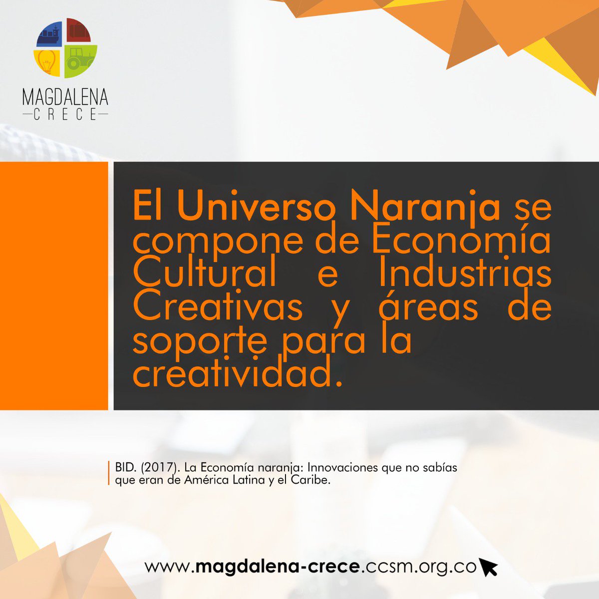 CamComercioSM's tweet photo. Llega #MagdalenaCrece un evento que reúne empresarios, comerciantes y emprendedores. No te lo pierdas este 24 y 25 de octubre. Inscribete en el siguiente link https://t.co/JleBhX9Jg0 #MagdalenaCrece #EconomíaNaranja https://t.co/OAhjikc9y7