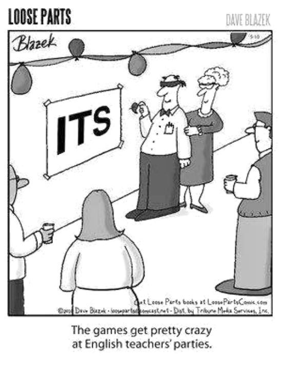 teachtennessee's tweet image. RT ProEdTN "English teachers know how to have fun! #FridayFunny #TeacherFunny https://t.co/hv63aerhPU"