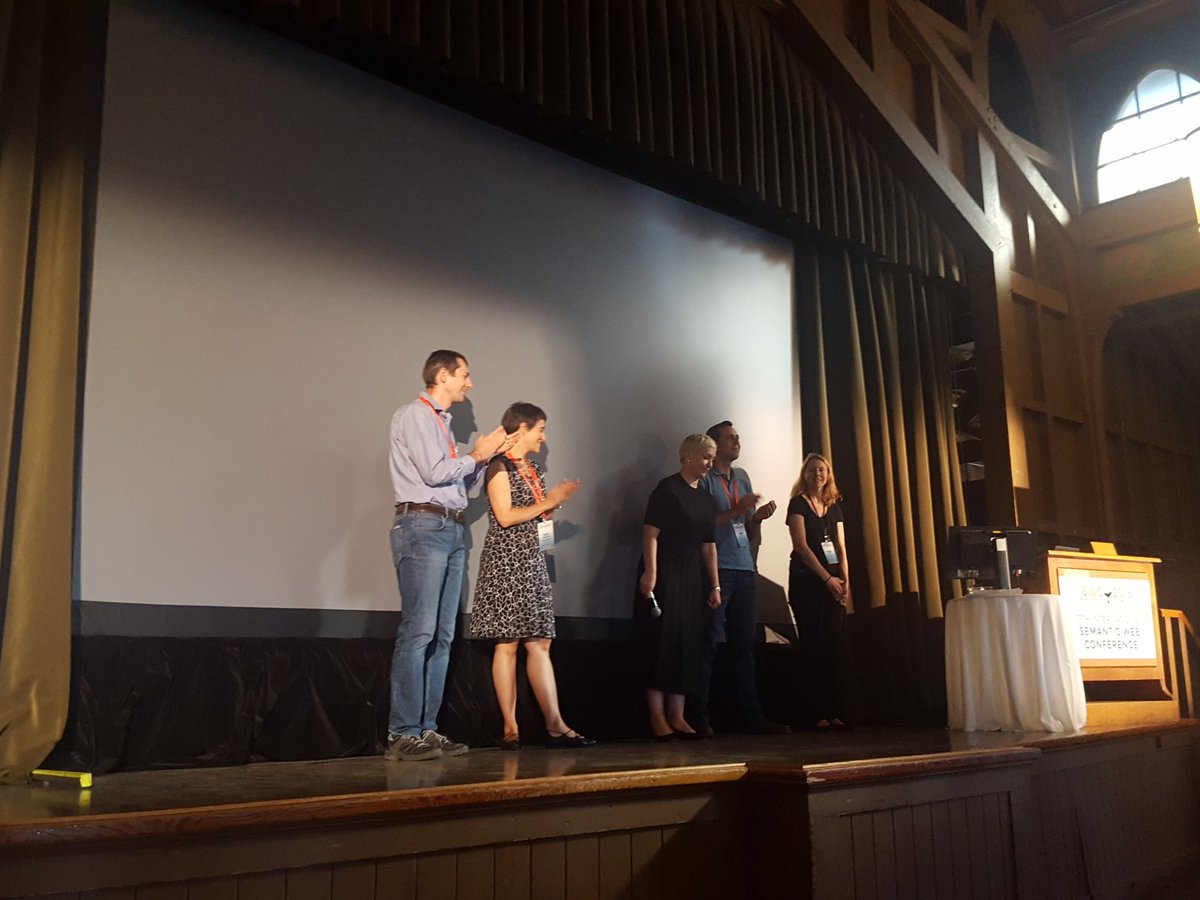 iswc2018 (@iswc2018) on Twitter photo Big thanks to the General Chair <a href="/esimperl/">Elena Simperl</a> for a fantastic edition of ISWC! #iswc_conf Big thanks to the General Chair <a href="/esimperl/">Elena Simperl</a> for a fantastic edition of ISWC! #iswc_conf