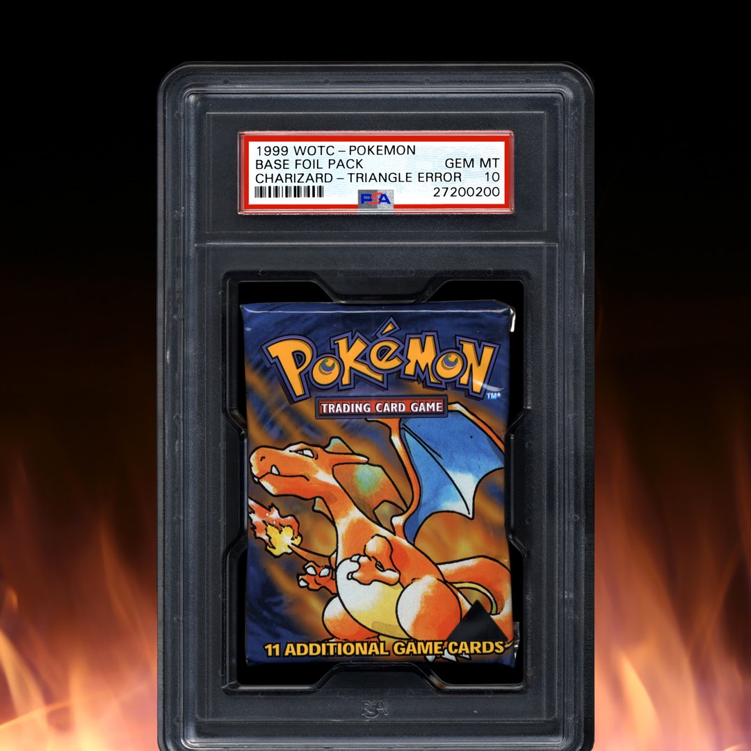 Psacard On Twitter If You Happen Upon An Unopened Pokemon Pack And Notice A Little Black Triangle On The Bottom Right Then It S Your Lucky Day Those Packs Are Known As Black