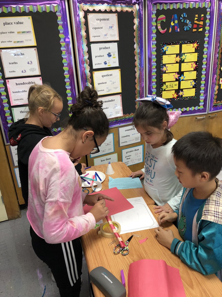 MsJofLINCOLN's tweet photo. #fridaystemchallenges are the best challenges!! #firstgradefriends visit #fifthgrade 🚀🚀🚀 https://t.co/7j2ebOiCD8