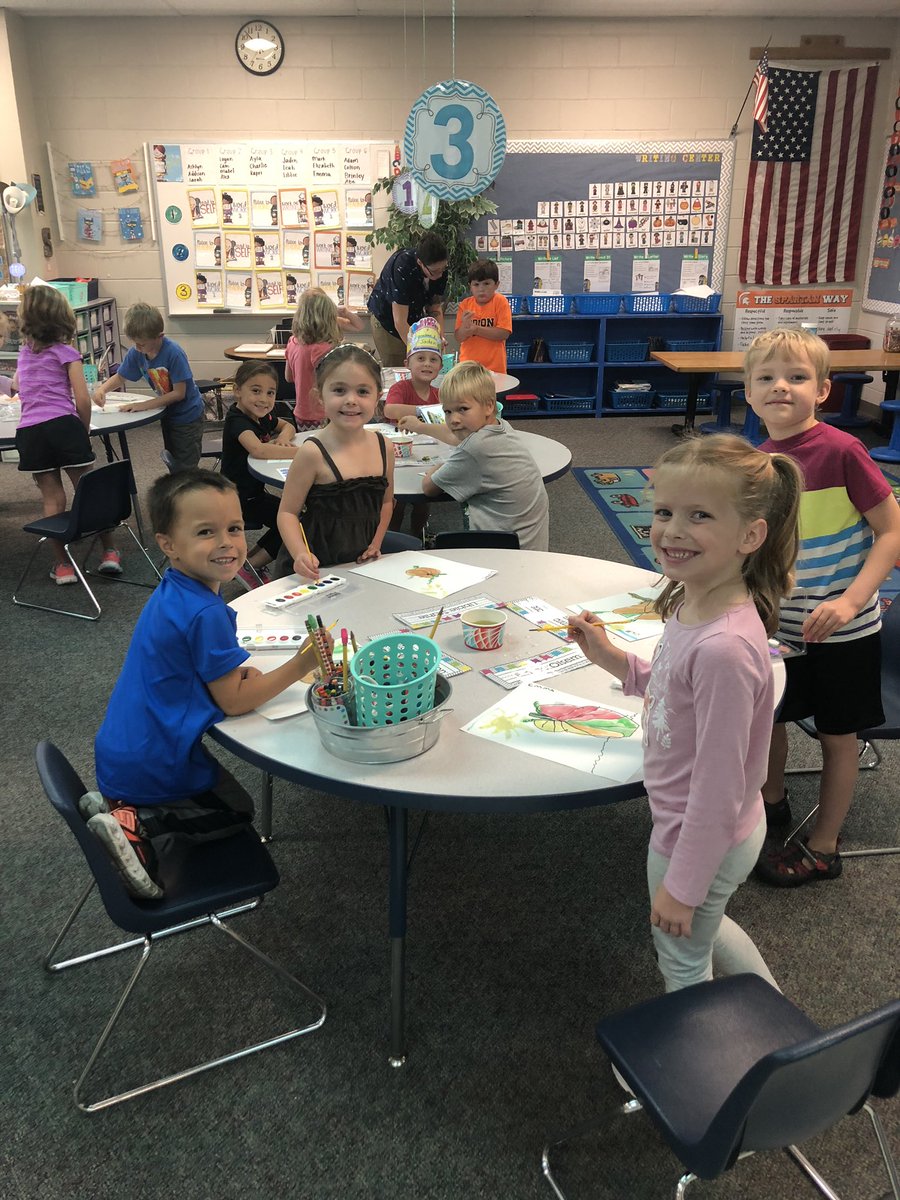 SuminskiKinders's tweet photo. We are practicing following directions! One of my favorite ways to teach the importance of following directions is using a directed drawing! Today we followed teacher directions to make pumpkins! https://t.co/RSvLkM8GSP