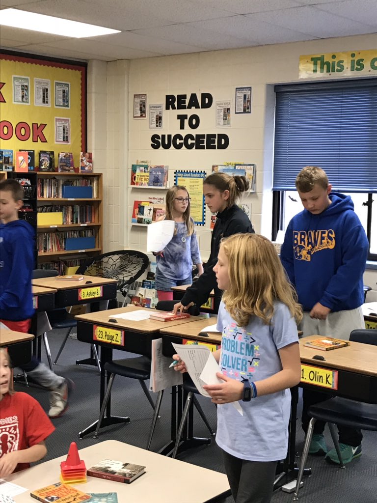 ChaselmChase's tweet photo. Today Fifth Graders did a book tasting to become familiar with the books we will be reading in our upcoming book clubs.@PrViewSchool https://t.co/vPvaLUf5YJ