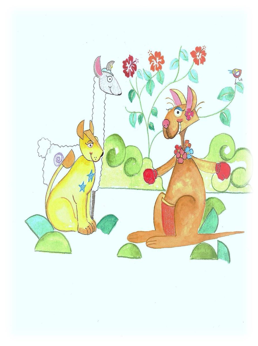 PipAndFriends's tweet photo. https://t.co/b5B89ndXzJ
Our Joey (kangaroo) character in our book Pip and the Land of Blue Trees is named after Josephine Grace Gay.  The book is part of a much larger school safety/security program called SaFERST. @MicheleGay @SafeSchoolsOrghttp://ow.ly/YW2O30mdbi9 https://t.co/blPLemqwsf