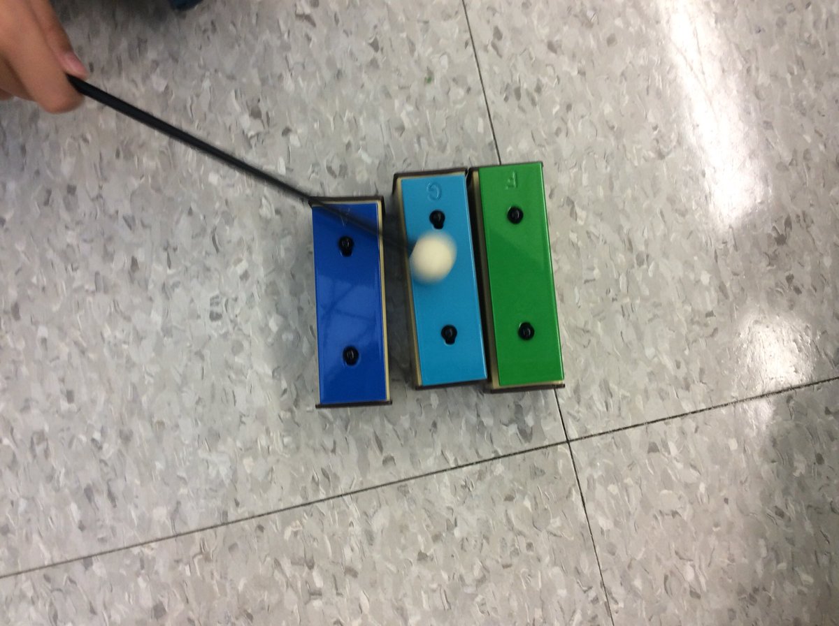 Gr2 students are figuring out how to play Frog in the Meadow on the tone bells and glockenspiels.  #wpselemusic