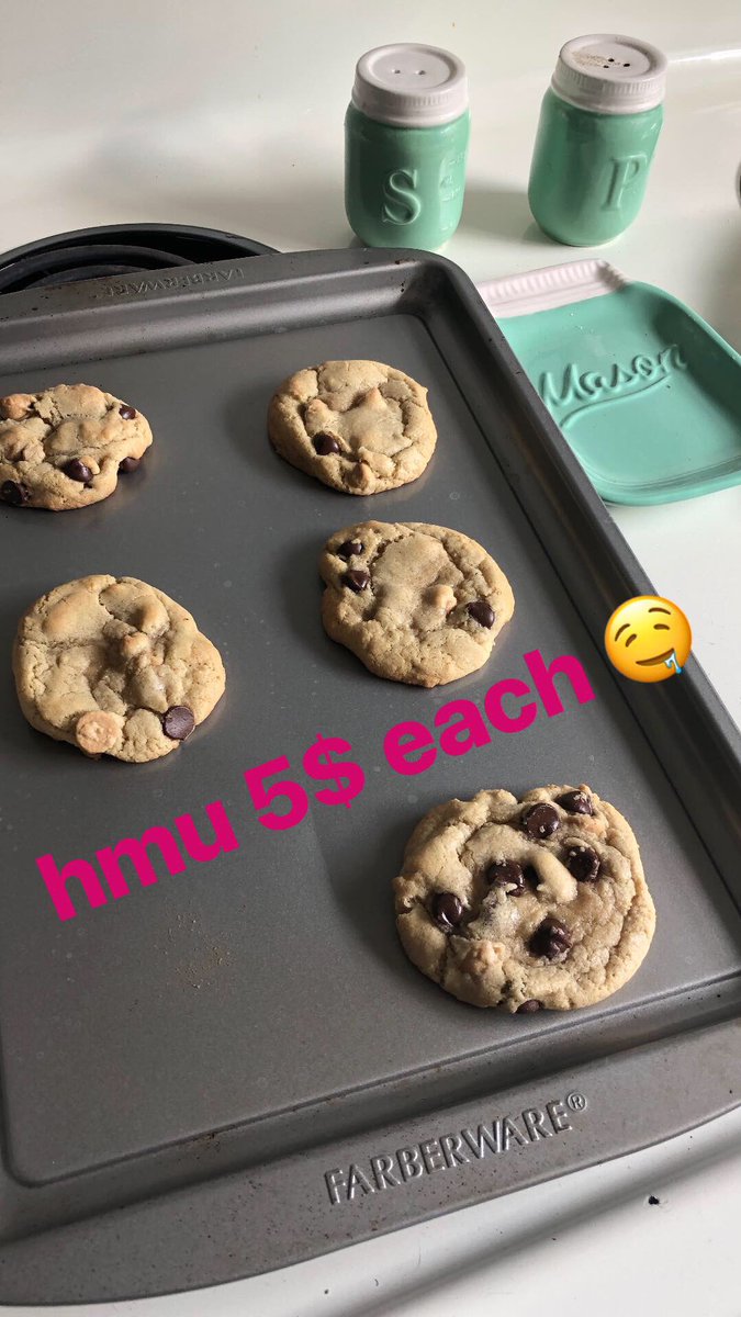 afernie666's tweet photo. peanut butter chocolate chip 1.2+ in each :))) https://t.co/X6LEFI7FMm