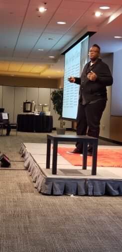 ShaneRobitaille's tweet photo. @TEDxSpringfield Thank you Cedric “VICE1” Douglas for reminding the world that our voices really do matter! #tedxspringfield https://t.co/A2yHz5RIAt