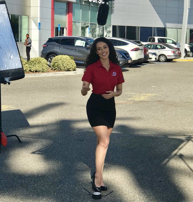 Posted my new car commercial to my Instagram, go check it out! 💃🏻 https://t.co/AlKwXSeQPQ