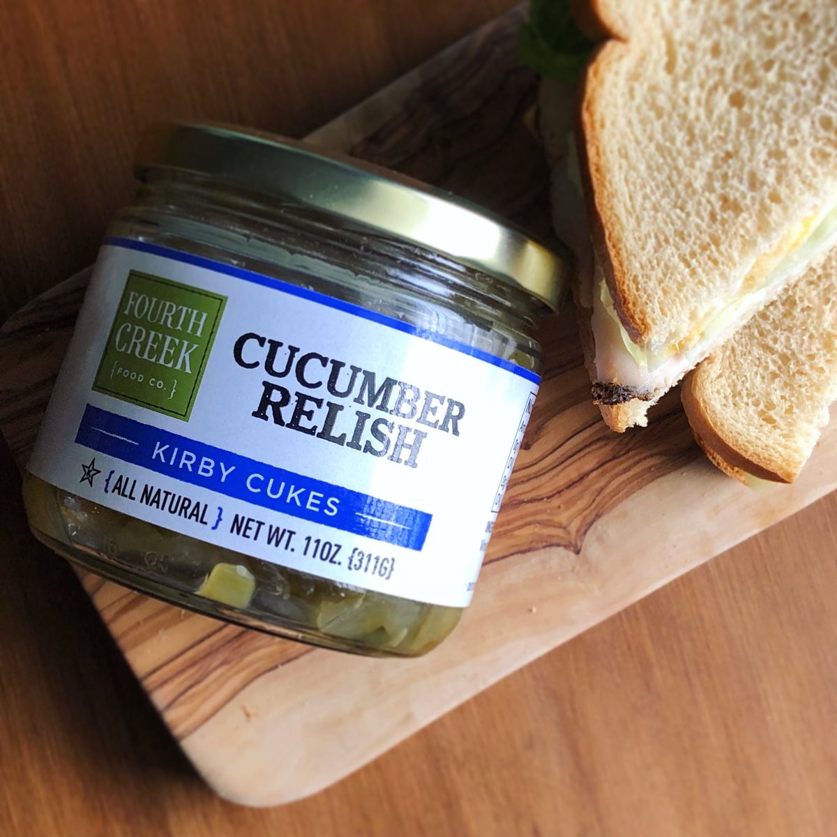 FourthCreekFood's tweet image. Fresh Favorites 🥪 Zest up your #sandwiches with our delicious Cucumber Relish! 🥒 #fourthcreekfoods #cucumberrelish #relish #sandwich #eeeeeats #friyay #cucumber #cukes #eats #eater #foodie