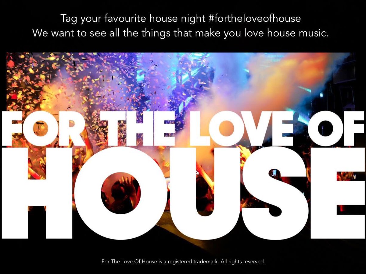 ftlohofficial's tweet image. Tag your favorite House night  #fortheloveofhouse We want to see all the things that make you love house music. ❤️ #HouseMusic #ClubWithLove