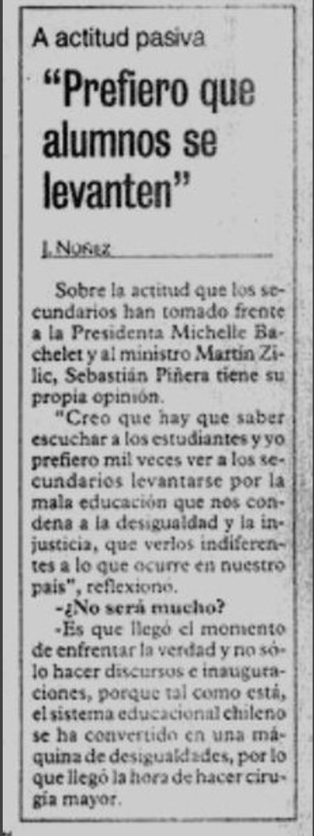 thecliniccl's tweet photo. Un pequeño recuerdo para el Presidente Sebastián Piñera, a propósito del Aula Segura: https://t.co/a9Ch0vfG9Y