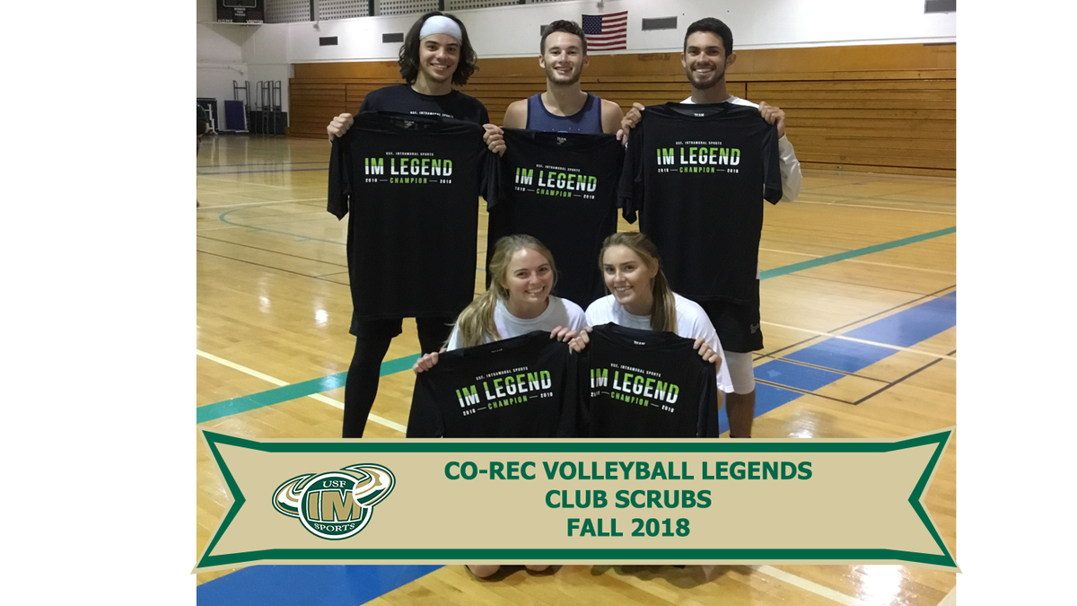 USFIMSports's tweet photo. Club Scrubs destroys its competition and wins the legends in Volleyball! Shout out to our great players https://t.co/L4j0vy6tDC