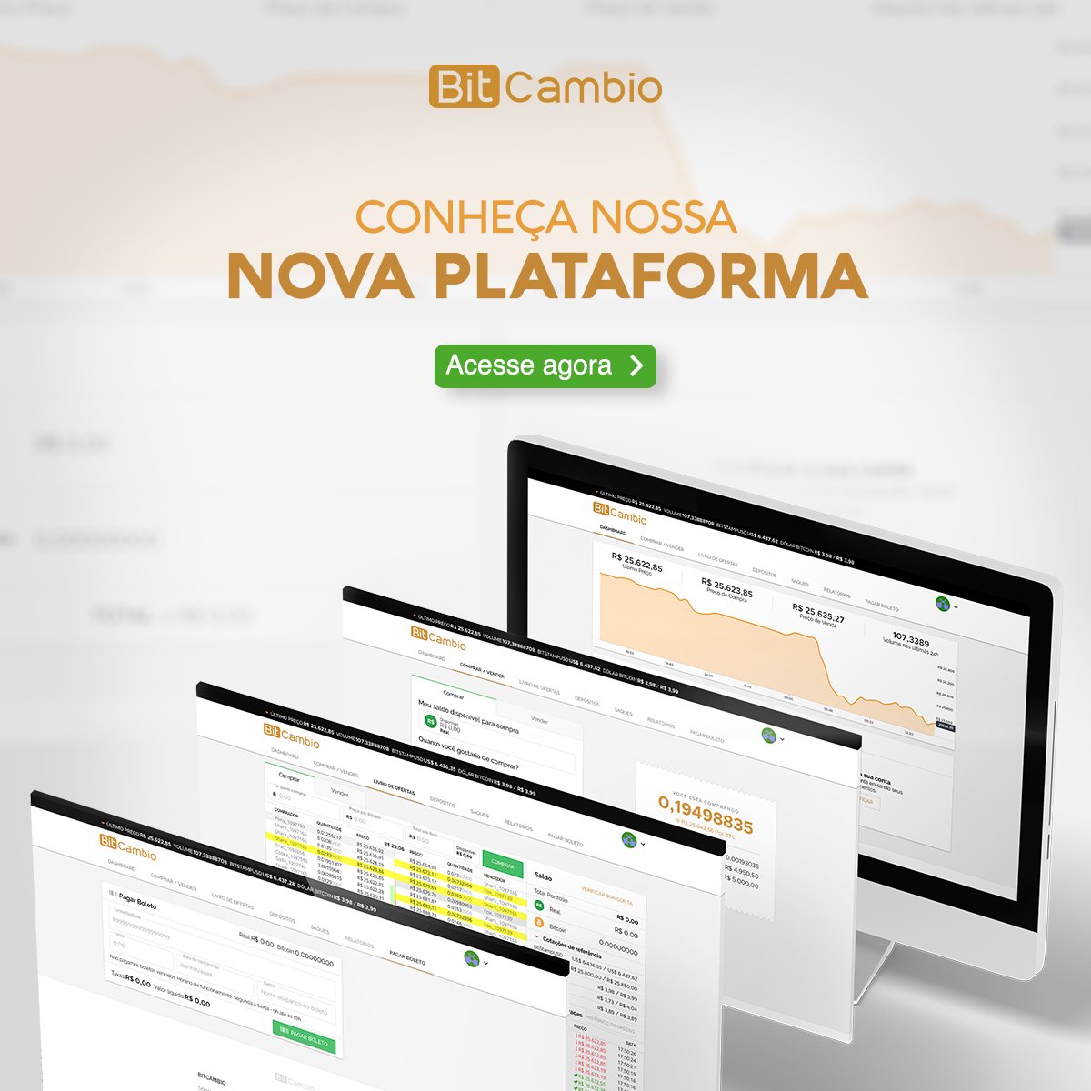 BitcambioBR's tweet photo. Conheça a #NovaBitcambio e a #BitCambioPRO
https://t.co/FkP9RCU8Mt https://t.co/PcV5GIq7mG