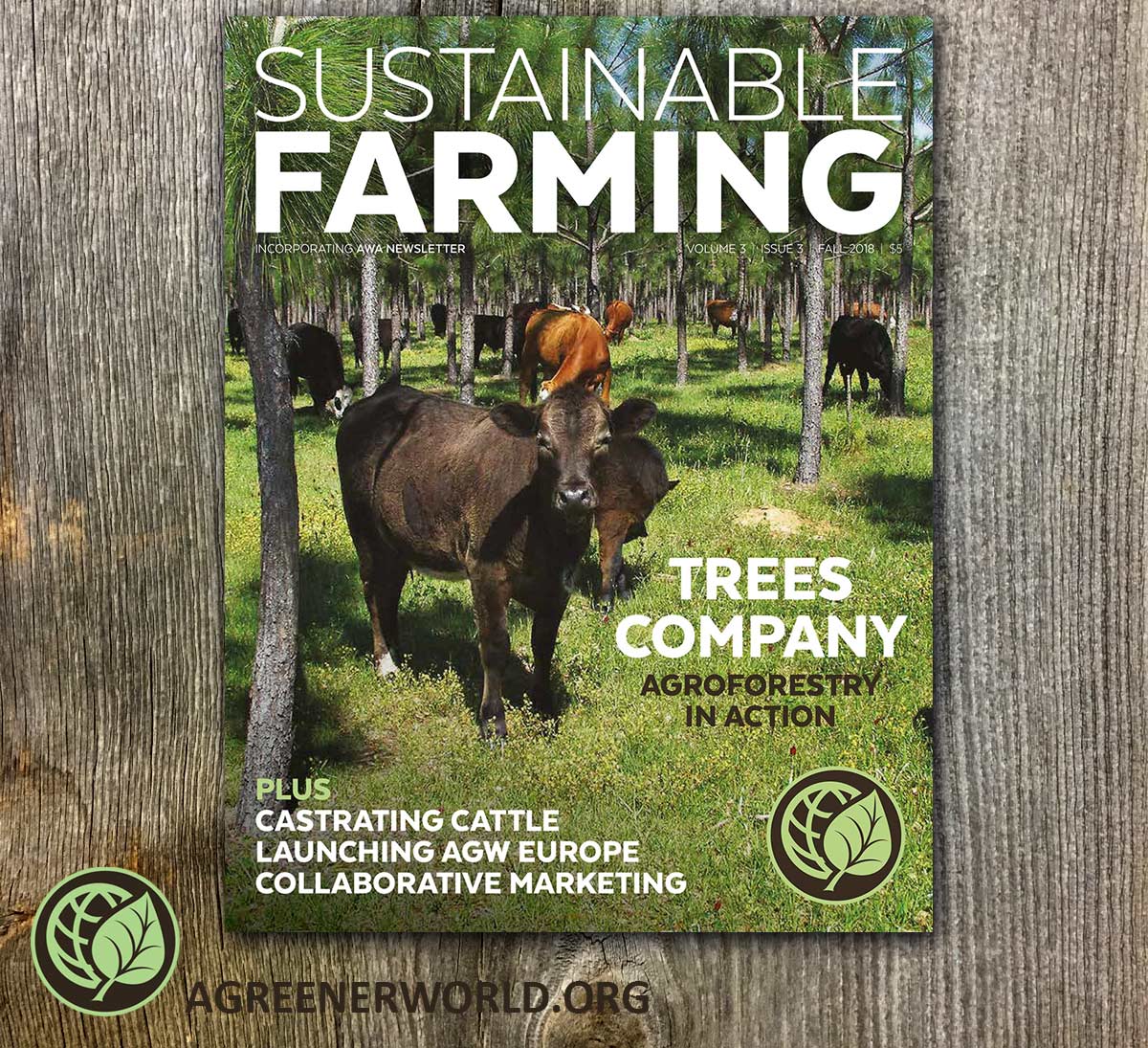 The Fall 2018 issue of Sustainable Farming Magazine is great! It covers topics such as Agroforestry, Collaborative Marketing and the AGW EU launch…Just one of the free resources we provide-we’d love to know what you think!  Read up here: bit.ly/2w9Voh2