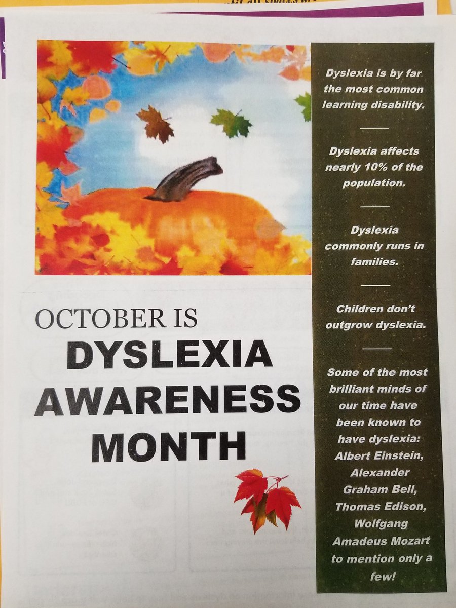 AJones_AP's tweet photo. October is Dyslexia Awareness Month!

#teamnolimits 
#Aliefcares https://t.co/2E9zvnfUZ0