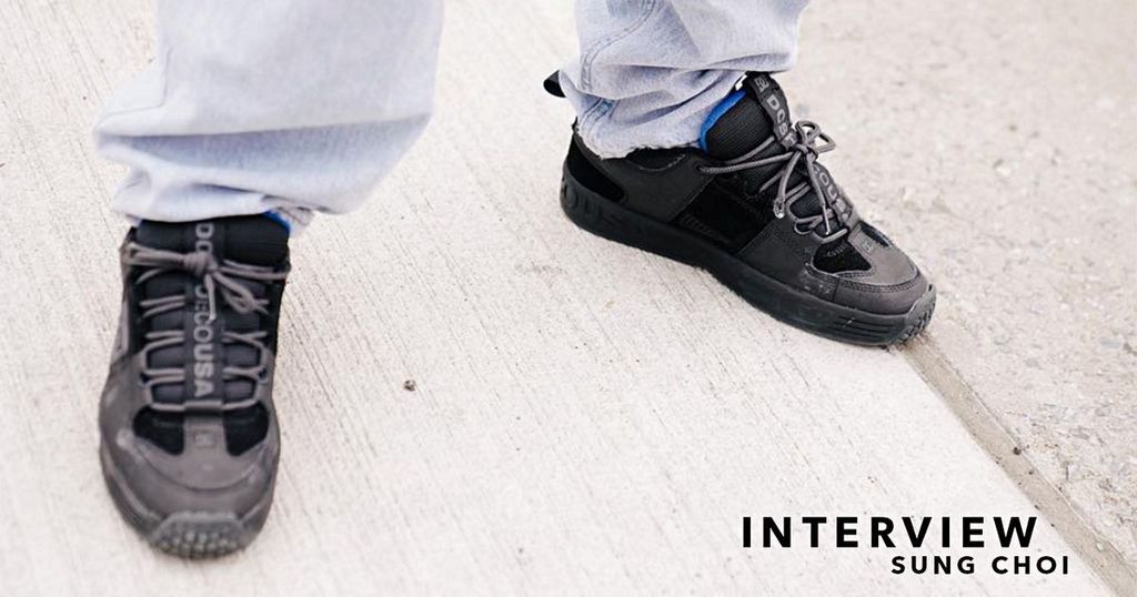 TransWorldSKATE's tweet photo. As DC prepares to drop another limited-edition shoe in their Heritage series tomorrow, we caught up with the man who designed DC's most iconic shoe ever, the #DCLynx. https://t.co/Yr6LrjvFIu https://t.co/VQMo09QpDZ