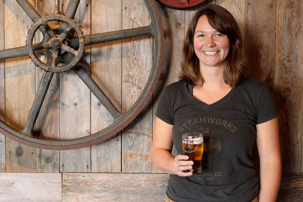 Meet Teaghan! Our new <a href="/SteamworksPub/">Steamworks Brewpub</a> Head Brewer. She is a Hazy IPA lover and has some very exciting upcoming projects. Learn more here: instagram.com/p/Bo2AOmbnDsq/…