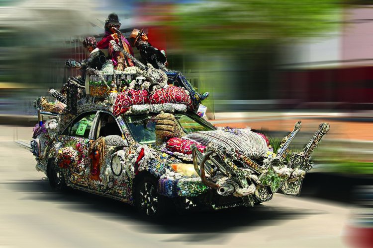 MakerFaireCha's tweet photo. The Chattanooga Mini Maker Faire is just over a week away! We're excited to have Art 120's Rolling Stones art car to greet you at event. https://t.co/BgMwuVh9k8 https://t.co/zxDK9369SN
