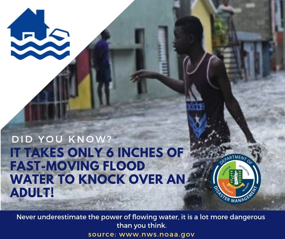 Flood Fact Friday!!

#BeReady #StayReady #PreparednessIsKey #BeSmart #KnowledgeIsPower #FloodFactFriday