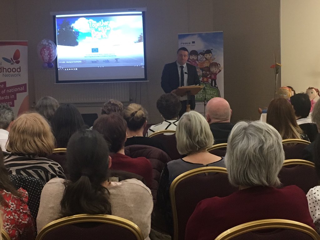 RuralRespecting's tweet photo. Great day at the Rural Respecting Difference Programme launch &amp; the celebration of cross border collaboration. Thanks to everyone who attended and well done to all the speakers #PEACEIV @SEUPB @RDC_NI @earlyyearsorg @ncn4children https://t.co/Nnx9ktPzet