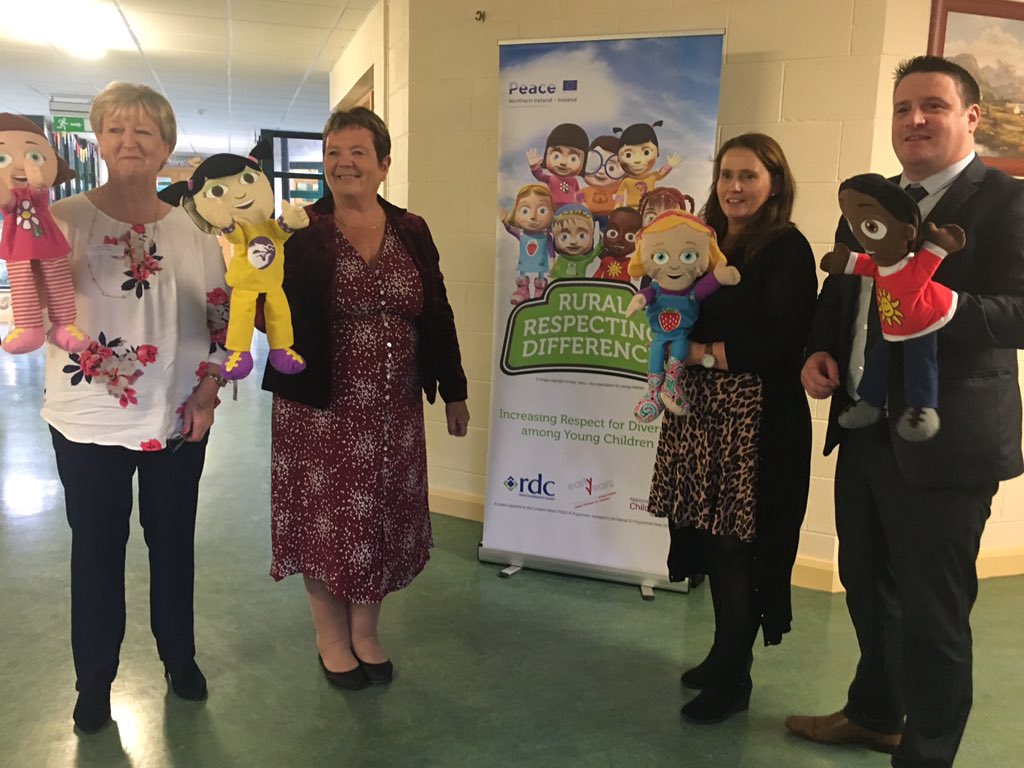 RuralRespecting's tweet photo. Great day at the Rural Respecting Difference Programme launch &amp; the celebration of cross border collaboration. Thanks to everyone who attended and well done to all the speakers #PEACEIV @SEUPB @RDC_NI @earlyyearsorg @ncn4children https://t.co/Nnx9ktPzet