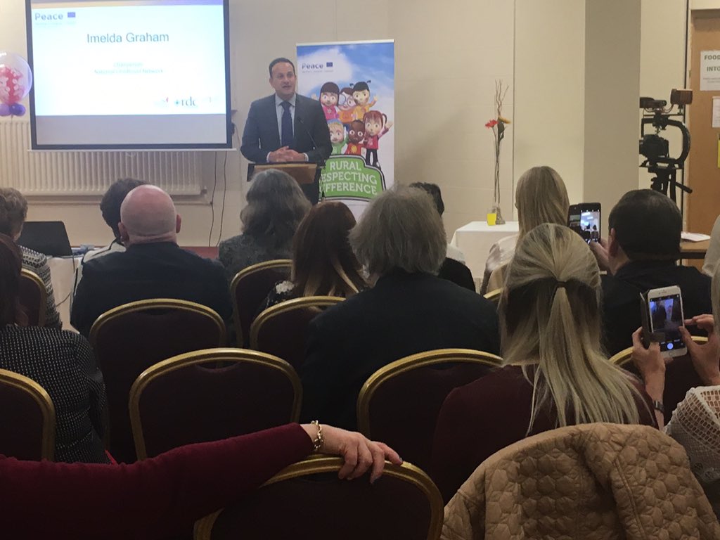 RuralRespecting's tweet photo. Great day at the Rural Respecting Difference Programme launch &amp; the celebration of cross border collaboration. Thanks to everyone who attended and well done to all the speakers #PEACEIV @SEUPB @RDC_NI @earlyyearsorg @ncn4children https://t.co/Nnx9ktPzet