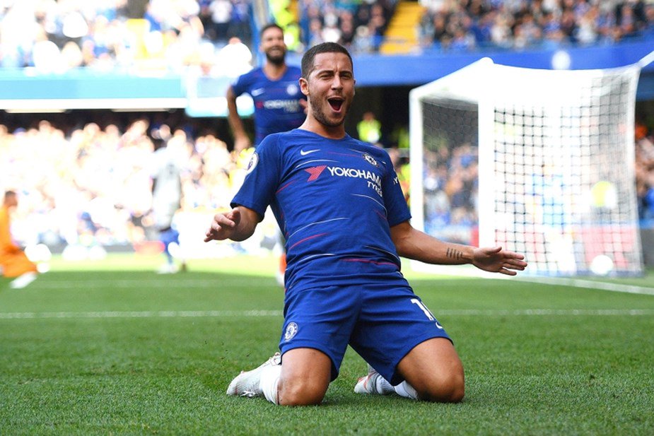 EPLFrance's tweet photo. 🏅 Player of the month | Eden Hazard est élu meilleur joueur du mois de septembre. https://t.co/HGGtwESeV5