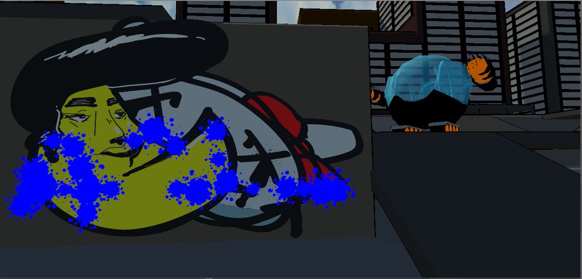 GangsGraffiti's tweet photo. hello everybody, the #graffiti #gamedev team is making progress on their turf tag mode as well as systems for ammo, health, multiplayer functionality, and surface #painting for cool graffiti
Stay tuned in for more updates coming soon
#indegame #indegamedev #comicbook #techrespect https://t.co/vPwPTNSQPk