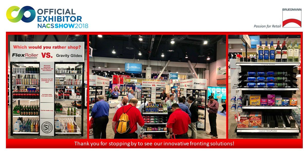 Flexroller's tweet photo. Thank you for visiting our booth at NACS to see our innovative fronting solutions. https://t.co/lHhYS5omul