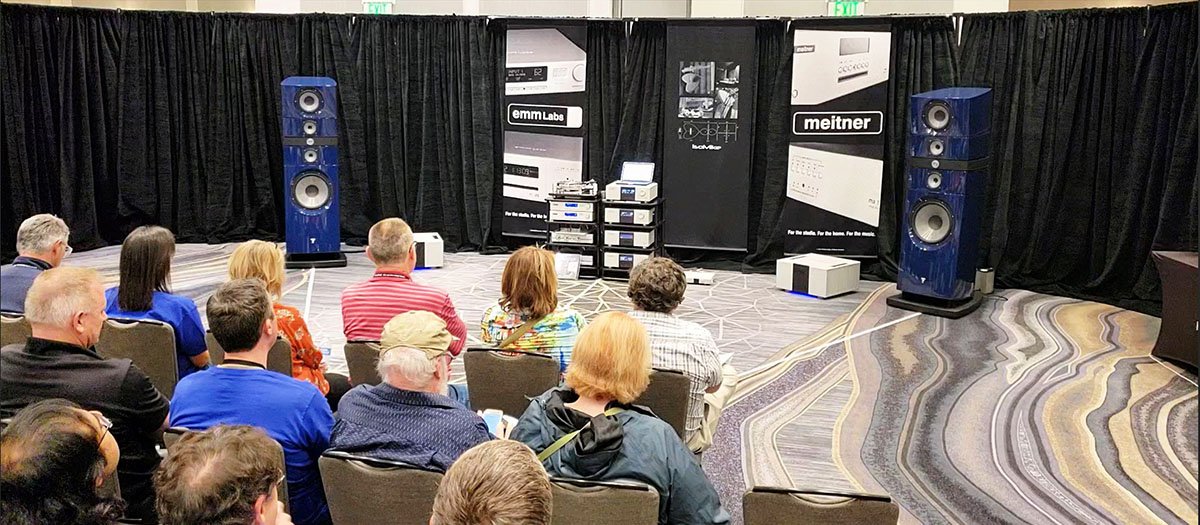 emmlabs's tweet photo. EMM Labs and Meitner Audio would like to thank all our customers, fans and partners for making Rocky Mountain International Audio Fest 2018 a huge success. More photos and news posted on our facebook: https://t.co/uyqe5wF8Rg https://t.co/2lcNYfEt4y