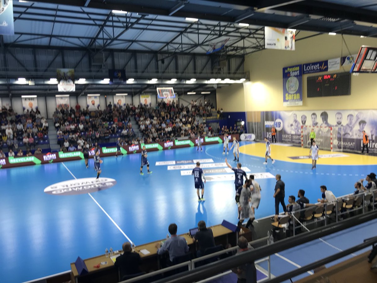LesSeptors's tweet photo. 40’ |
Saran reste devant malgré la bonne série de @MEHB_officiel : 23-19 ! 
Sinon @Proligue ca fait déjà 10 buts ce soir pour le Roi.... #KingDrouhin #SARMAS https://t.co/NdXQUdmI8n