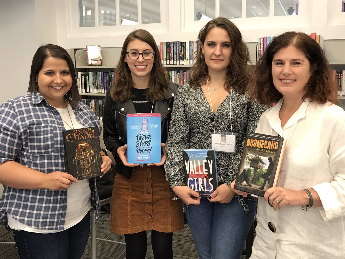 Helene_Dunbar's tweet photo. Loved paneling with the ladies at @SoFestofBooks! https://t.co/R7Rj9lvJ89