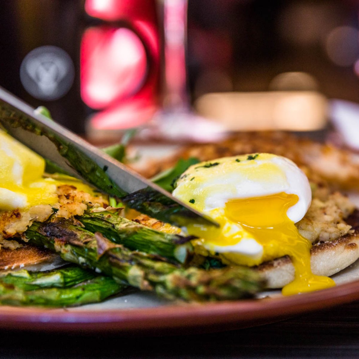 We're all about cracking into that yolk.