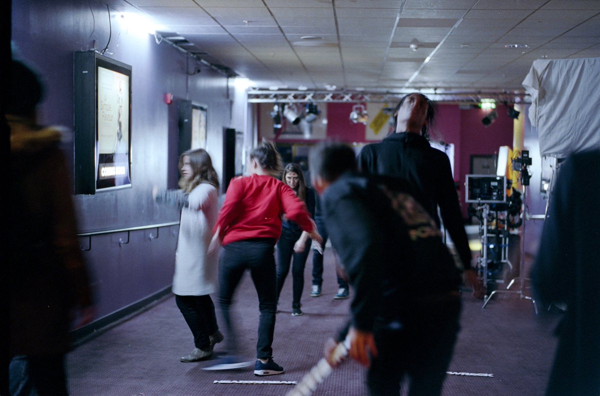 micahcalabrese's tweet photo. Got to be a zombie on @Jedshepherd's new short @MultiplexFilm. Met a ton of talented people and had way too much fun! Trailer coming soon—website up today! https://t.co/Gc9BndUGsM  @555_Productions #MultiplexFilm https://t.co/tjqasSWLkt