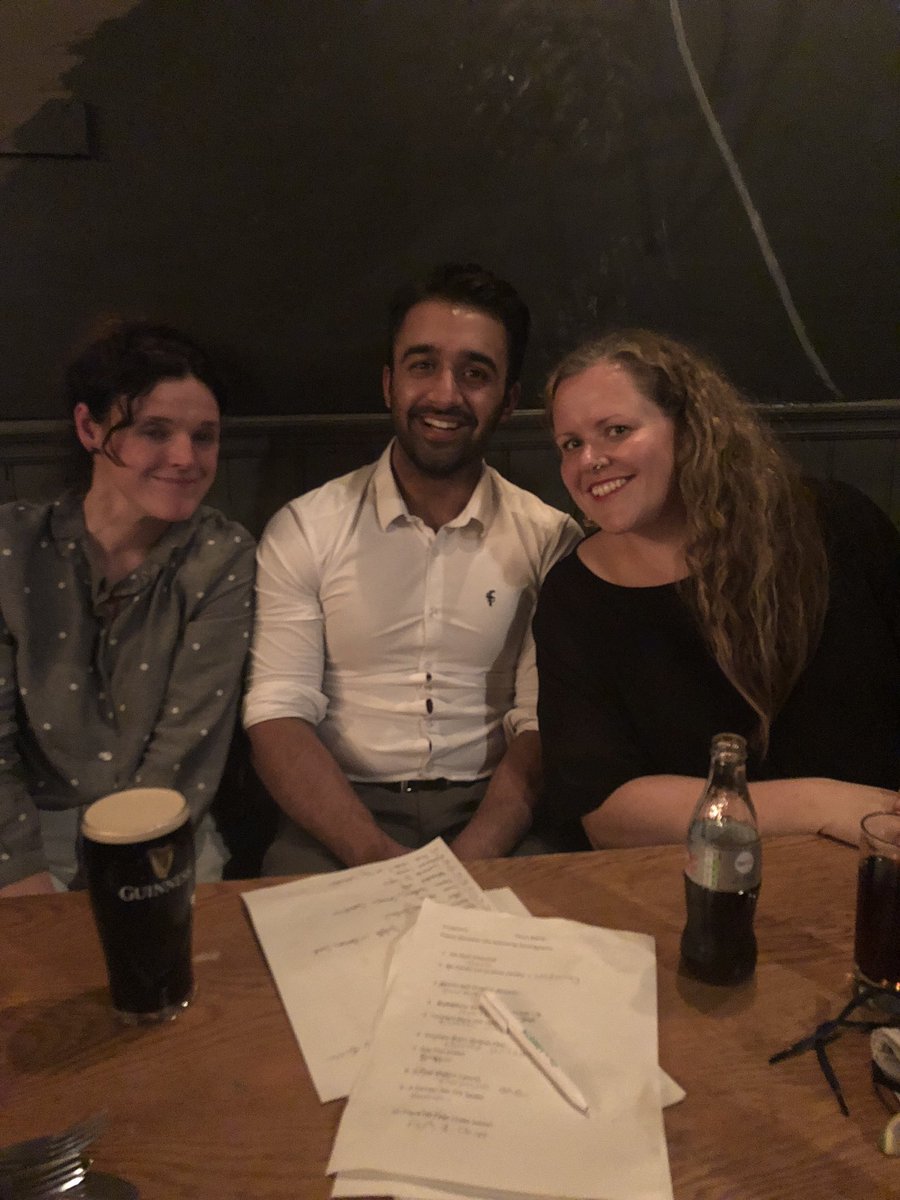 RYatesNHS's tweet photo. @teamaccu quiz night with the badass babes winning @WaqarIqbal_NHS @RudkinNJ https://t.co/fCrprGc1po