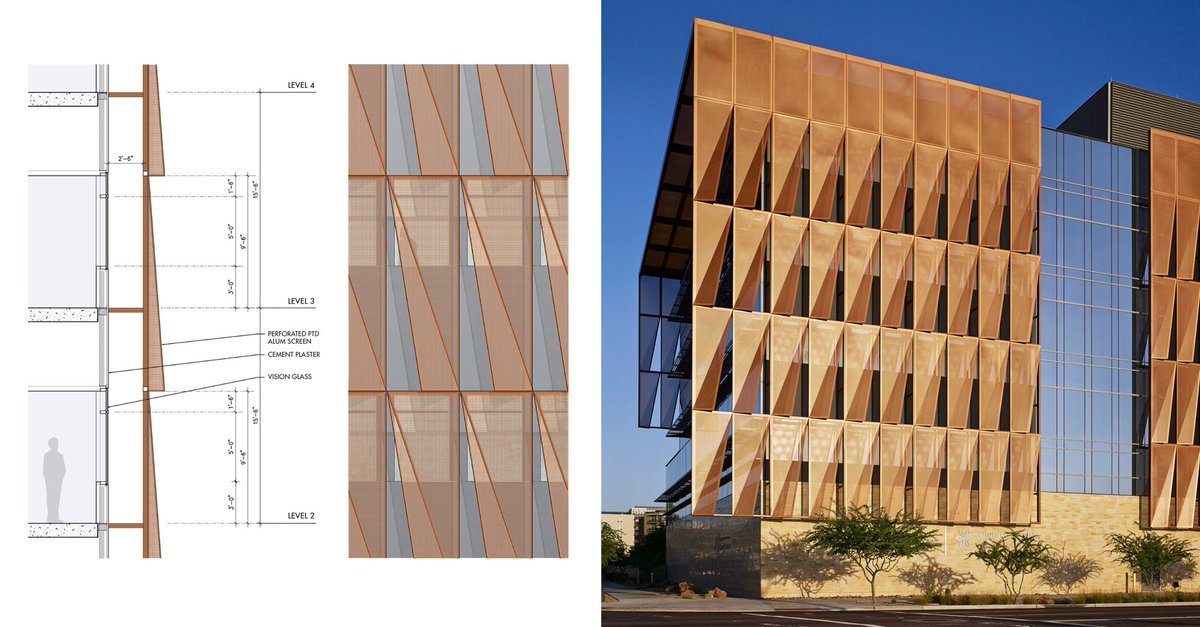 Architizer's tweet photo. Behind the Building: ZGF Architects' Aluminum and Glass Cancer Center: https://t.co/6SxYPXWoWQ #BehindTheBuilding @ZGFArchitects https://t.co/x9vAMOTj7m