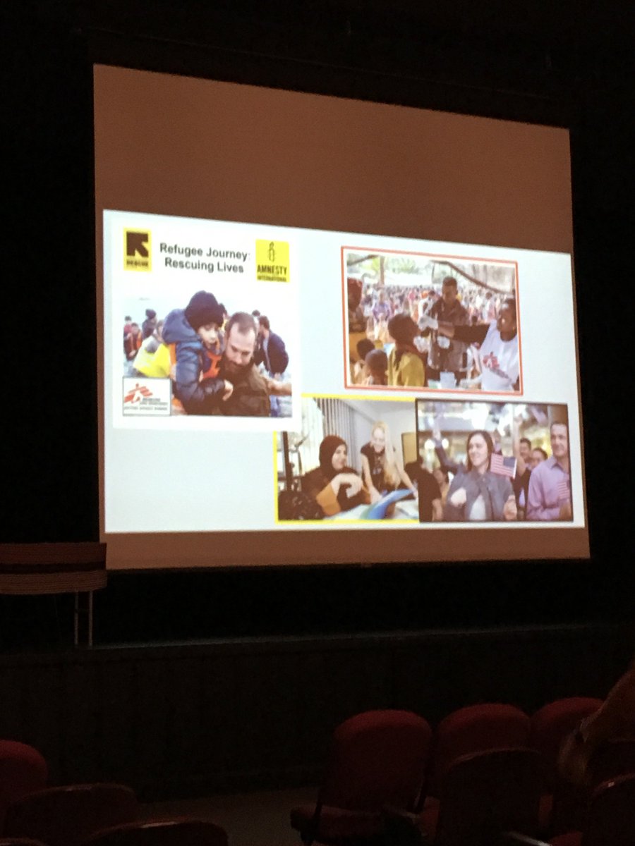 amnestyusa's tweet photo. #FridayFeeling: We are feeling pretty inspired today thanks to our local group in Sacramento, CA who recently hosted a film screening and panel discussion in partnership with @theIRC and @MSF_USA. ���🏾👏🏾😀 https://t.co/nM8sLxnvQO