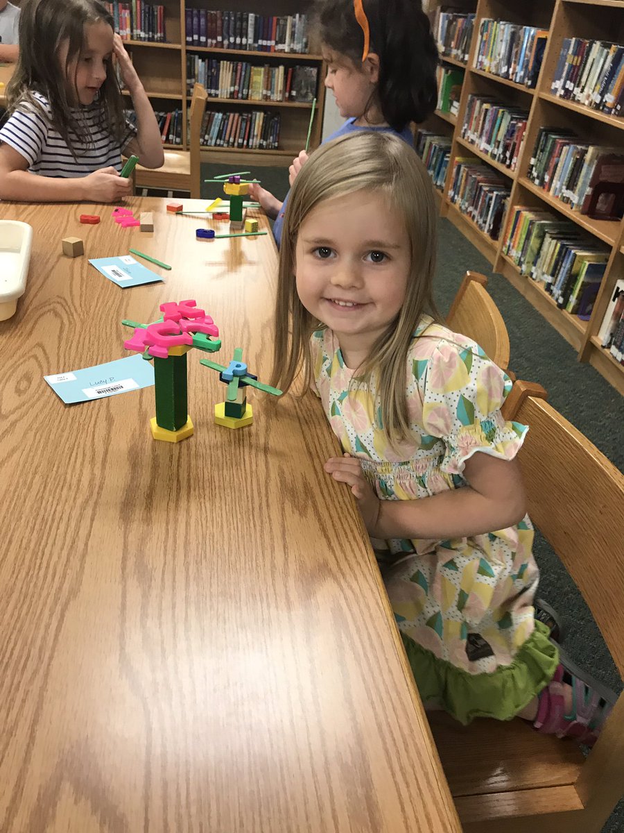 LibraryMakerLab's tweet photo. No boom here! These #hawksome Ss created coconut trees that did hold the entire alphabet! #leboproud #mattsmakerspace #mtlsdsteam #ChickaChickaBoomBoom https://t.co/GPsw83pGYV