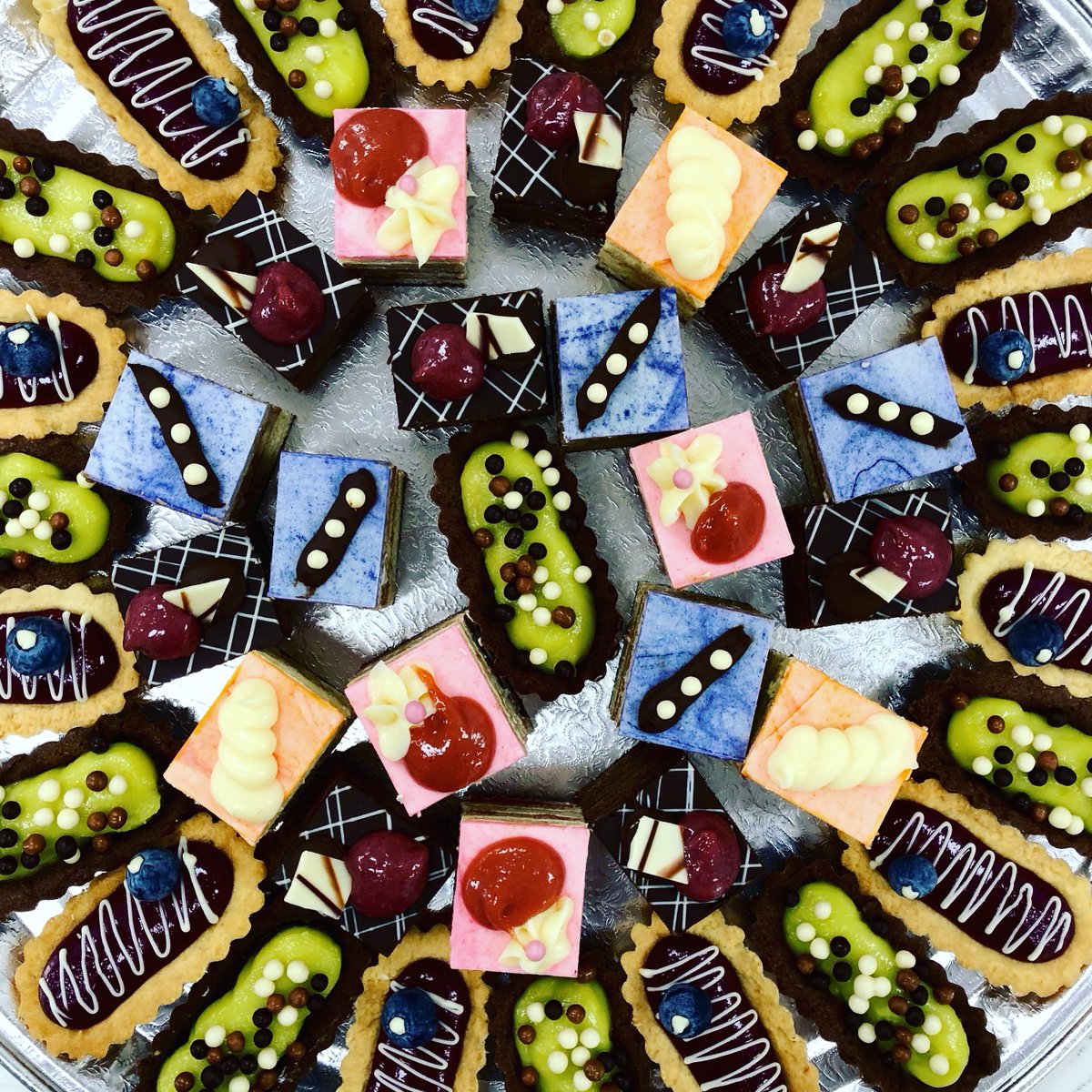 Make your next dinner party complete with a platter of our vibrantly delicious assortment of treats 🎉.

#whentastematters #victoria #bc #food #foodphotography #sweet #tasty #treat #delicious #treatyoself #dinnerparty #catering #cake #tarts #autumn  #tourismvictoria #picoftheday
