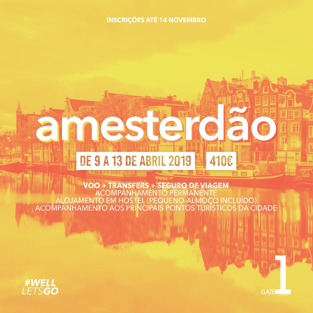 Gate1TO's tweet photo. 🛫🚍 🎶🏝️🔜

#Barcelona
#Amesterdão
#Londres
#Ibiza

#Gate1 #Gate1TourOperator #WELLLETSGO https://t.co/njkqvfI4mK