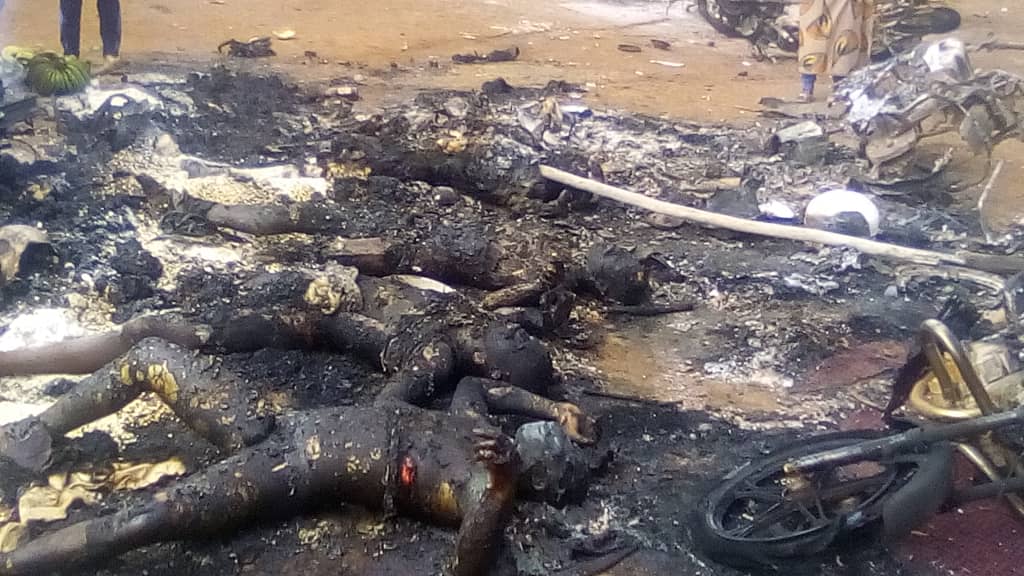 In Babessi Ndop today there was #GenocideInSouthernCameroons as the military roasted humans like chickens and still the world looks away. Pathetic <a href="/antonioguterres/">António Guterres</a> @LizMcInnes_MP <a href="/EmilyThornberry/">Emily Thornberry</a> <a href="/LeahHardingAJE/">Leah Harding</a> <a href="/jeremycorbyn/">Jeremy Corbyn</a> <a href="/Jeremy_Hunt/">Sir Jeremy Hunt MP</a> <a href="/innercitypress/">Inner City Press</a> @billyb2009 <a href="/BBCAfrica/">BBC News Africa</a>