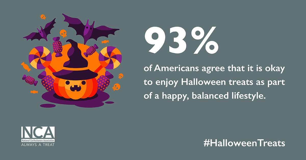 CandyUSA's tweet photo. Chocolate &amp; candy are authentic, transparent and fun treats. Learn more about your favorite #HalloweenTreats at https://t.co/gKQxxhm4DI. #AlwaysATreat #Halloween2018 https://t.co/kucLz6Dz3x