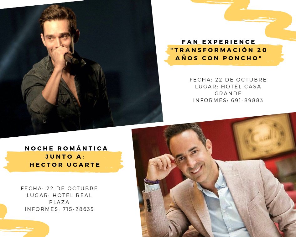 ORMLaPaz's tweet photo. Dos Mercurios visitarán La Paz 😱❤
¡No te pierdas la oportunidad única de conocerlos, compartir con ellos y su música!
Este 23 de octubre @Ponchobaca y @OficialHector en convivencia con sus fans, escribe a los números de contacto para mayor información. https://t.co/XHju6s1pBn