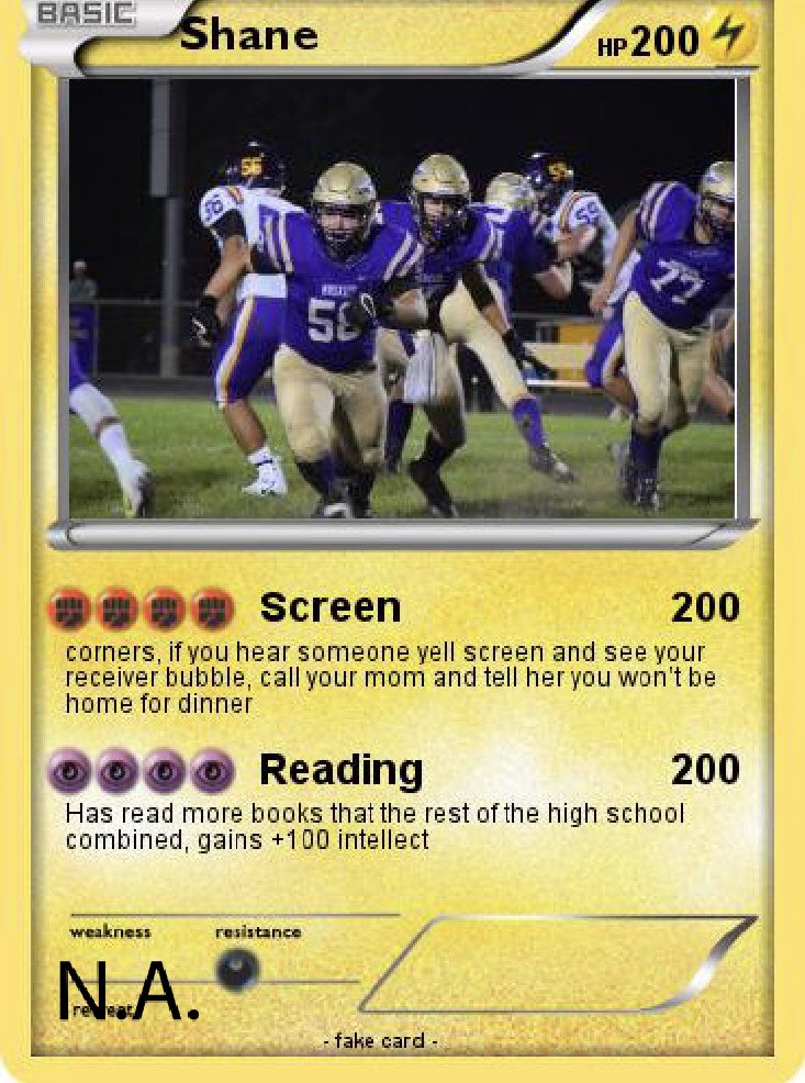 muskiestool's tweet photo. Muskie football cards   OL edition #bigbois #letitgrow #goskies https://t.co/FlcrdhNoKU
