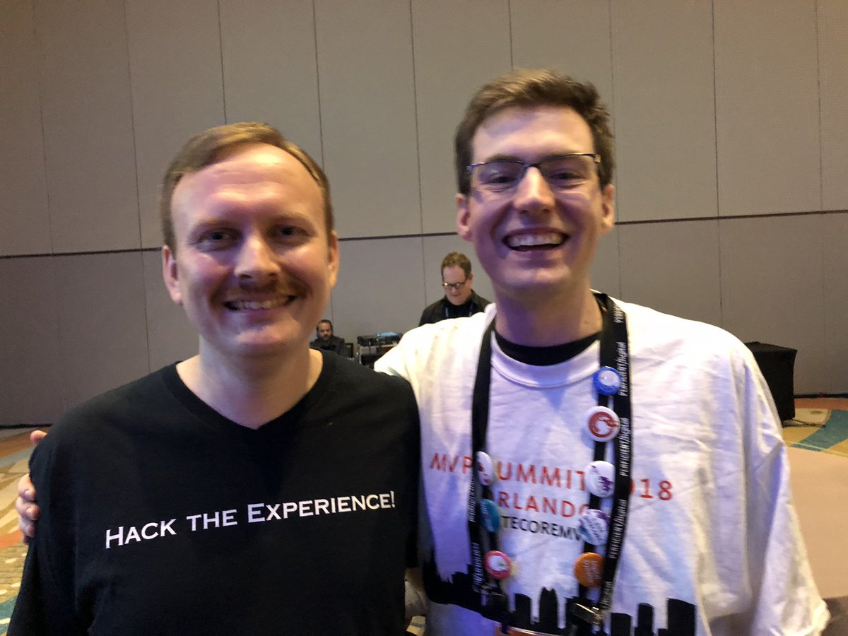 <a href="/sitecorey/">sitecorey</a> and <a href="/kamsar/">Kam</a> shaving it for <a href="/ryanbaileynz/">Ryan Bailey</a> - thank you! #sitecore donate now! - givealittle.co.nz/cause/support-… #SitecoreMVP